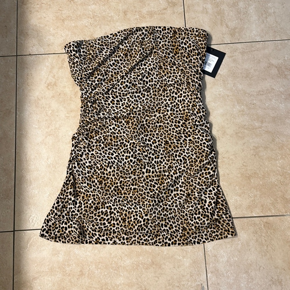NORMA KAMALI PICKLEBALL DRESS WITH BUILT IN SHORTS